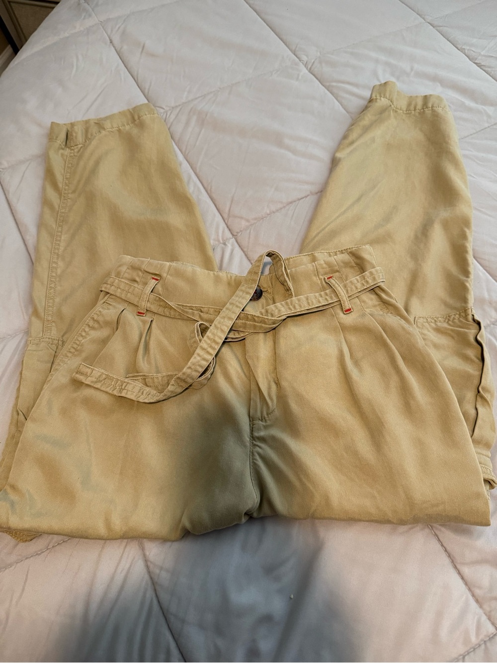 Tommy Hilfiger Cargo Pants - Light Khaki